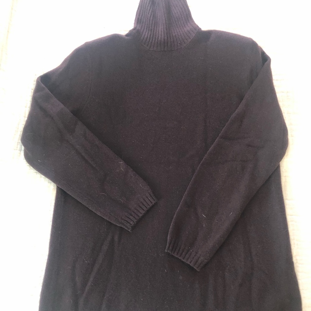 Brunello cucinelli cashmere turtleneck sweater shoulder pads EUC 1691 - Picture 12 of 14